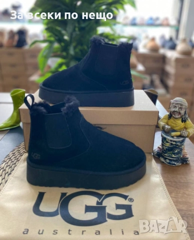 UGG Дамски Топли Зимни Боти ЮДЖИДЖИ - Налични Различни Цветове Код E903, снимка 2 - Дамски боти - 51865240