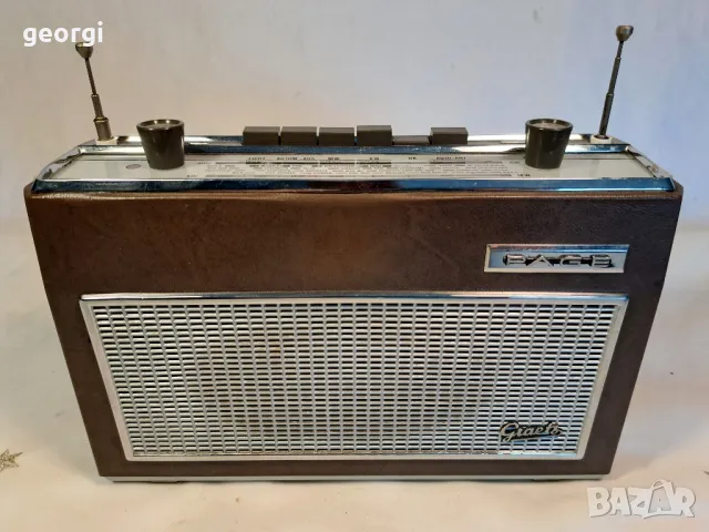 ретро радио транзистор Graetz Page    8/3