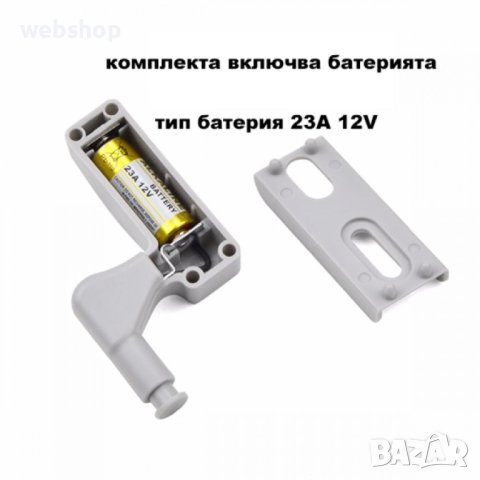 2 бр. LED Лампи за панти, гардероби, шкафове, снимка 3 - Други - 40677609