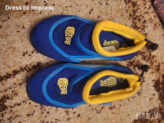 Детски сет за плаж шнорхел и обувки, снимка 2 - Други - 51412925