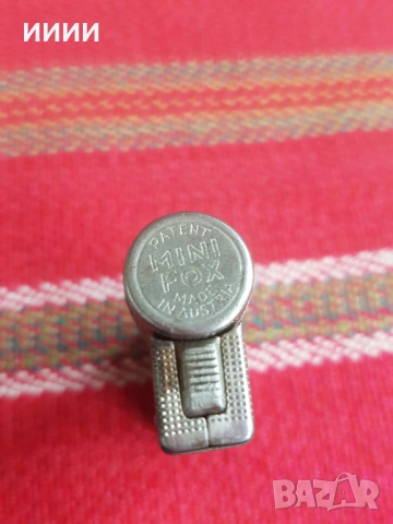 Бензинова запалка MINI FOX, снимка 4 - Антикварни и старинни предмети - 53229798