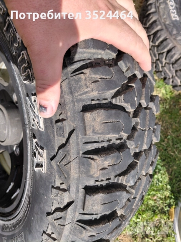 Джанти 5х139 7 R15 7j с гуми 215/75, снимка 3 - Гуми и джанти - 52178120