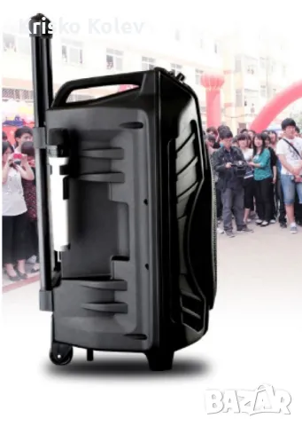 Караоке тонколона за караоке партита, улични музикални, официални събития - FS-15019 - Гаранция 12 м, снимка 4 - Караоке - 48428374