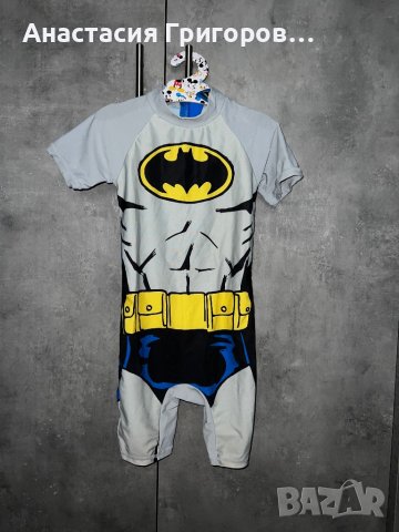 Цял бански костюм за момче BATMAN, снимка 1 - Водни спортове - 42508310