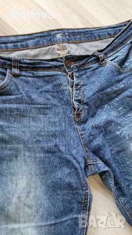 Дамски макси дънки Eu 44 номер, снимка 2 - Дънки - 51178169