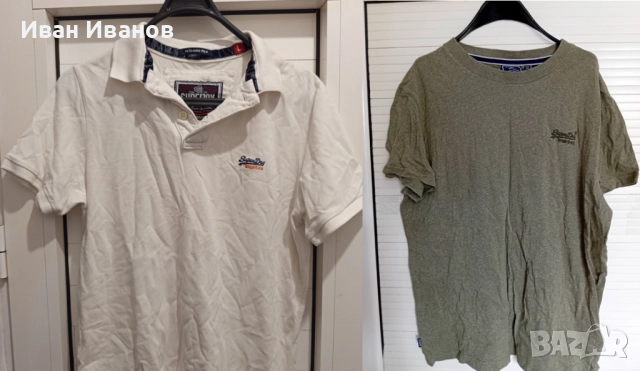 Две оригинални тениски Superdry