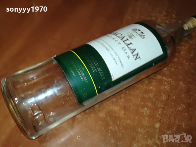 MACALAN SELECT OAC-ПРАЗНО ШИШЕ 1Л 1305221955, снимка 3 - Колекции - 36752676