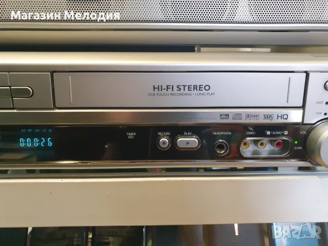 Домашно кино Philips MX5100VR / ДВД + Видео. Бас каса, център и 4 колони. Оригинално дистанционно. В, снимка 8 - Плейъри, домашно кино, прожектори - 48449801