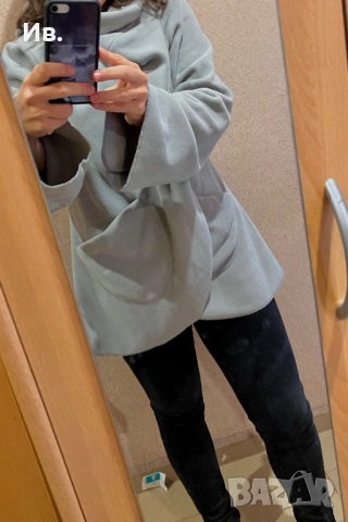 Асиметрично, нестандартно палто, снимка 4 - Палта, манта - 52457355