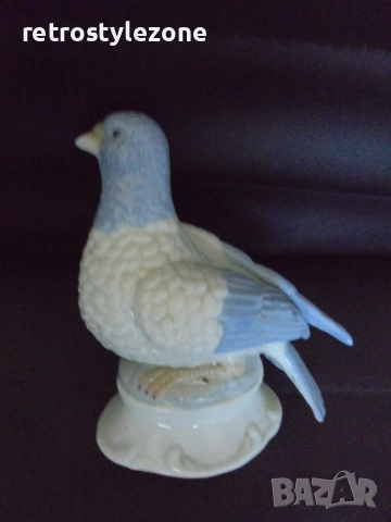 № 8370 Стара порцеланова фигура - птица, снимка 5 - Други ценни предмети - 52433295