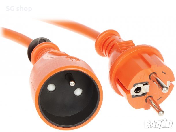 Удължител кабел за ток с щепсел и контакт тип шуко 30 метра, 45метра, снимка 4 - Други - 44255515
