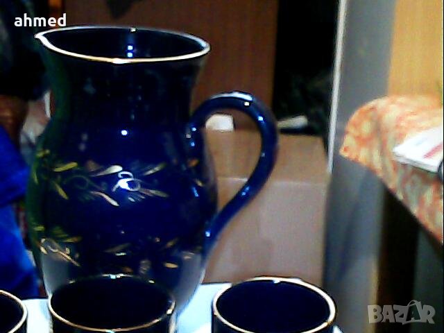 сервис на вино  арт деко, снимка 2 - Антикварни и старинни предмети - 39393847