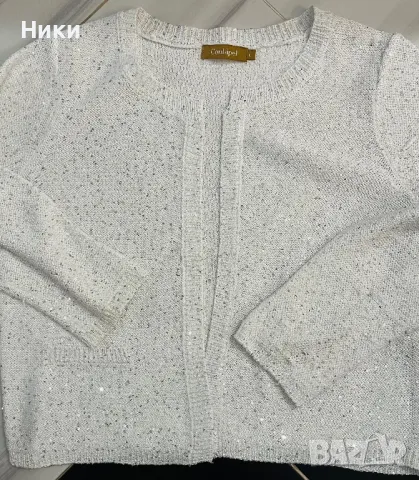 Conbipel-дамска жилетка с паети, снимка 1