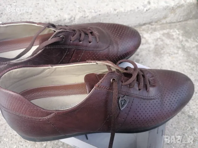 Мъжки обувки от естествена кожа., снимка 2 - Ежедневни обувки - 50185708