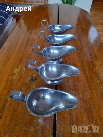 Стара неръждаема сосиера,сосиери, снимка 2 - Други ценни предмети - 39478679