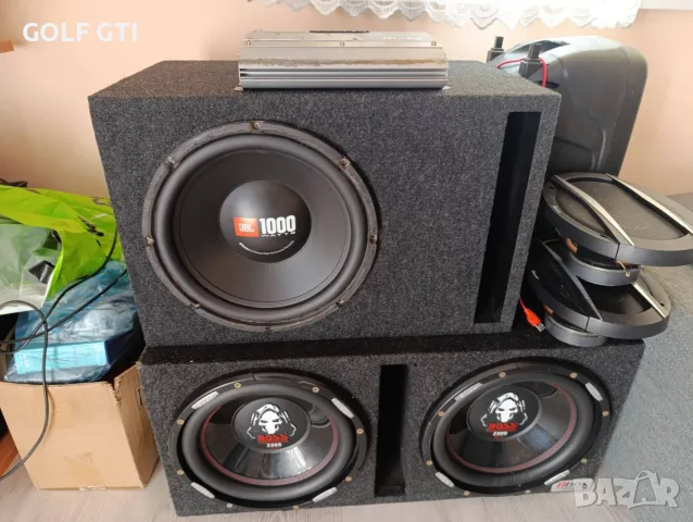 Бас JBL 12 + усилвател, снимка 6 - Тонколони - 56152338