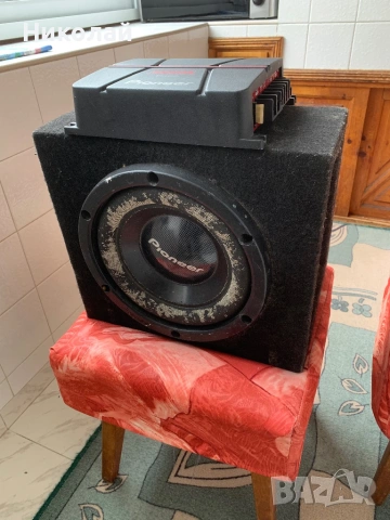 Бас каса 10 инча Pioneer с усилвател, снимка 2 - Аксесоари и консумативи - 53945658