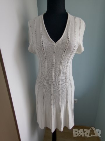 Къса плетена рокля H&M, L, снимка 2 - Рокли - 37266009