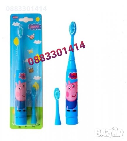Детска Електрическа четка за зъби Peppa Pig Пепа Пиг , снимка 2 - Други - 33744482