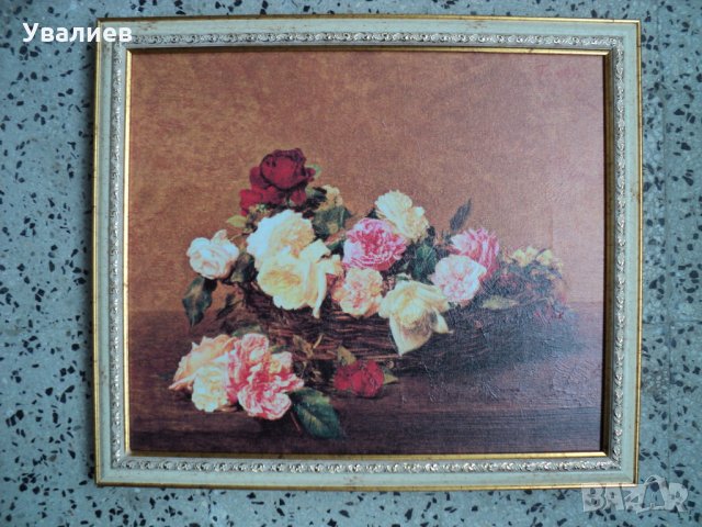 Картини репродукции на цветя от известни художници, снимка 12 - Картини - 27565405