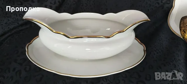  Луксозен, най-висок клас порцеланов сервиз K&A за 11 души, снимка 6 - Сервизи - 49265797