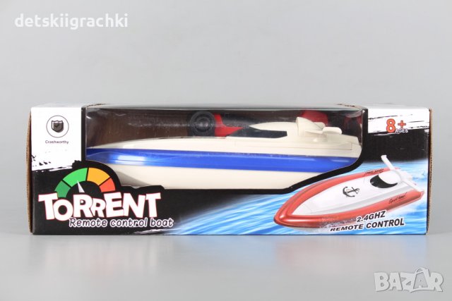 Лодка радиоуправляема със зареждаща се батерия, снимка 2 - Други - 42730826