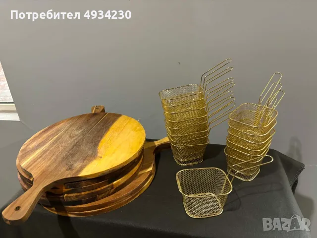 Глинени сачове, битова керамика, професионални тенджери, дървени дъски и кухненски инвентар 