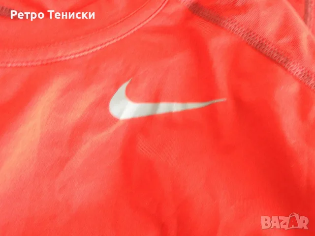 Тениска • тренировъчен модел • Nike • червено • размер S • Мъже, снимка 5 - Тениски - 56315011