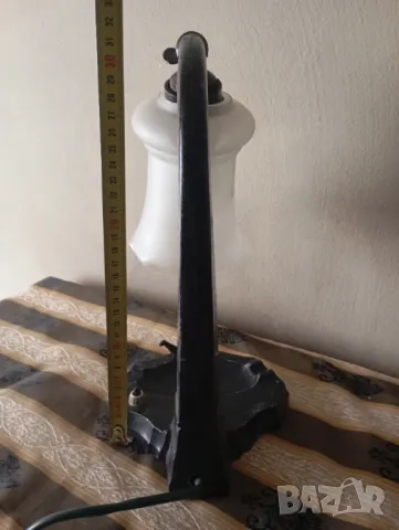 Стара лампа арт деко, снимка 5 - Настолни лампи - 50054734