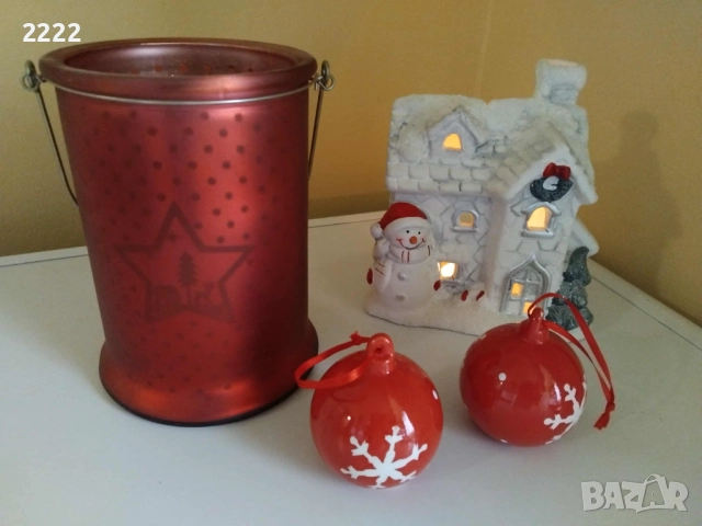 Коледна декорация , снимка 3 - Декорация за дома - 52378297