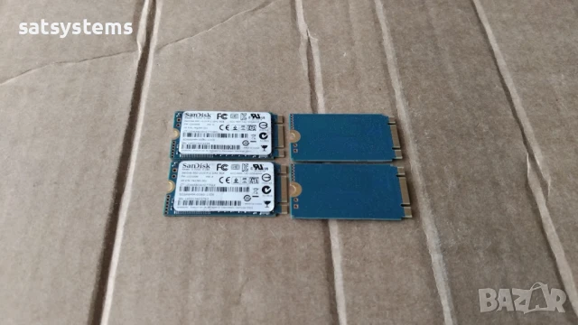 4бр.SanDisk SDSA6MM-008G-1006 SSD U110 M.2 2242 8GB SATA 6.0Gbps, снимка 3 - Твърди дискове - 51050592