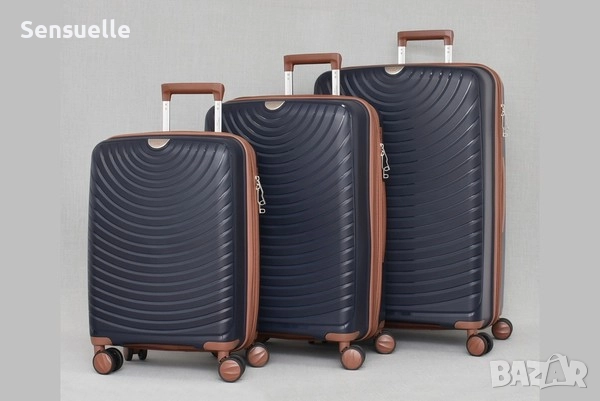 Комплект 3 куфара - различни цветове, снимка 7 - Куфари - 52654617