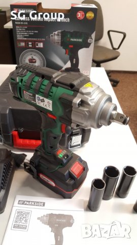 Акумулаторен 20V-4АH Li-On ударен гайковерт (Impact Driver) PARKSIDE, снимка 2 - Винтоверти - 30061376