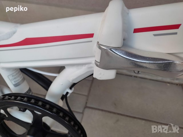 Продавам колела внос от Германия тройно сгъваем велосипед CHRISSON 20 цола, снимка 4 - Велосипеди - 39941225