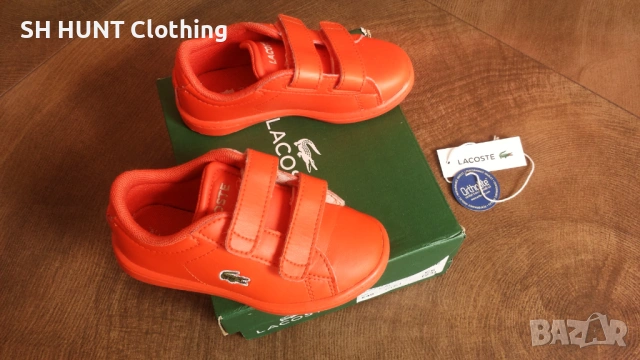 LACOSTE Carnaby Evo5 размер EUR 23 детски обувки 52-13-S, снимка 2 - Детски маратонки - 53047316
