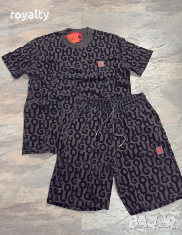 Hugo Boss Нов Мъжки Летен Къс Екип Хюго Бос 