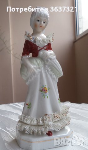 порцеланова дама- "Порцеланова благородница", снимка 4 - Статуетки - 40274689