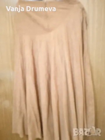 ефектна пола от Фин велур , снимка 3 - Поли - 47991571