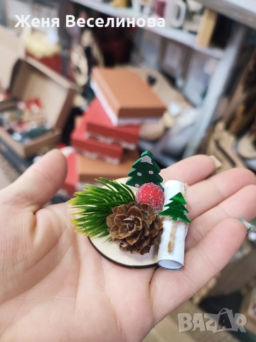 МАЛКИ БЮДЖЕТНИ КОЛЕДНИ ПОДАРЪЧЕТА С КЪСМЕТЧЕ, снимка 2 - Коледни подаръци - 52857941