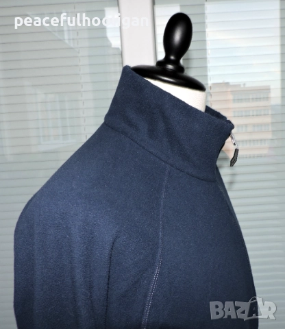 Vaude Outdoor Polar Fleece -мъжко тъмно сиво  поларено горнище с цип размер XL , снимка 4 - Якета - 52430204
