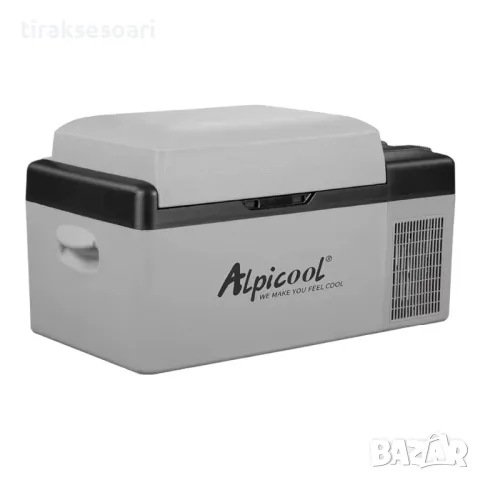 БЕЗПЛАТНА ДОСТАВКА 20L Преносим компресорен хладилник фризер 12V 24V 220V