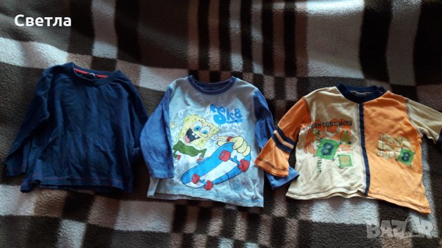 Памучни детски блузи за ръст 92-98 см, снимка 4 - Детски Блузи и туники - 35587612