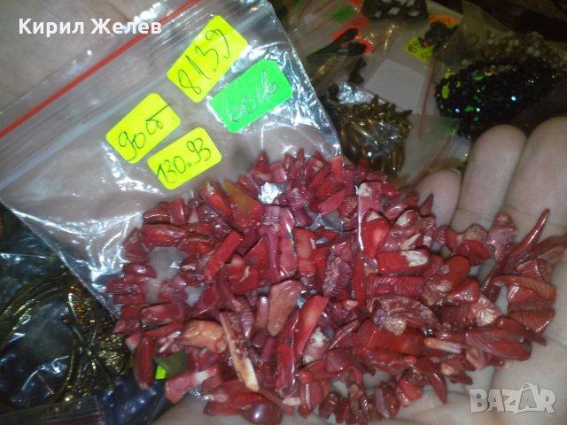 СТАРО НАТУРАЛЕН ЧЕРВЕН КОРАЛ КОЛИЕ 8139, снимка 5 - Антикварни и старинни предмети - 29636967