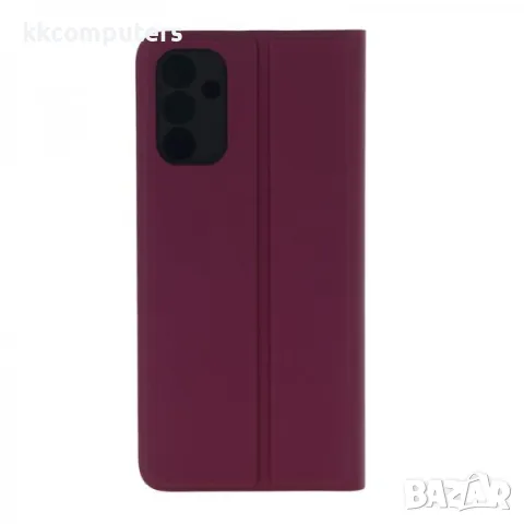 Калъф тефтер Soft / Бордо / за Samsung A25 Баркод : 3131427, снимка 3 - Калъфи, кейсове - 48700692