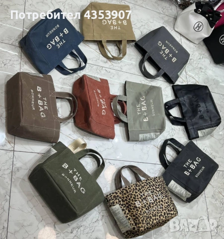  Tote Bag дамска чанта+дълга дръжка цвят по избор, снимка 4 - Чанти - 53982373