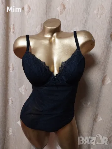 Triumph 80 B/С Черно еластично боди , снимка 5 - Корсети, бюстиета, топове - 49321231