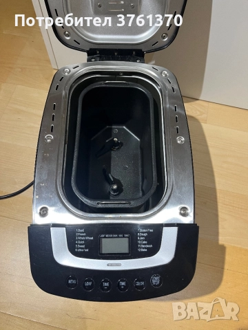 хлебопекарна gorenje 1200bk, снимка 4 - Хлебопекарни - 52921939