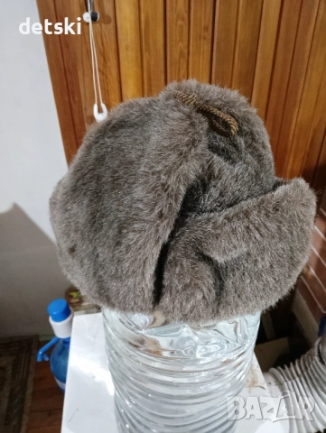 Ушанка,шапка,заешка шапка,винтич,ретро, снимка 6 - Шапки - 53329507