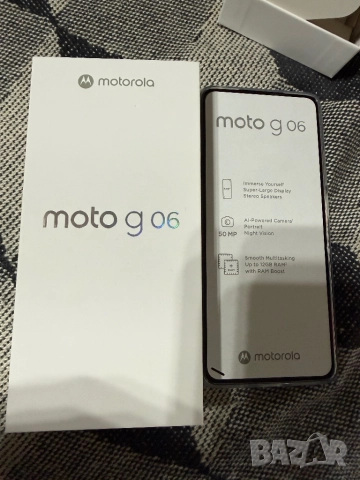 Motorola Moto G06  4/64GB DS BLUE, снимка 2 - Motorola - 52922393