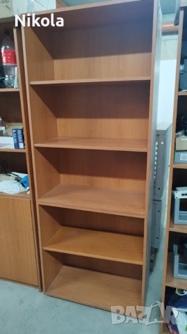 Етажерка 80/203см - офис шкаф с рафтове за документи 4бр, снимка 10 - Етажерки - 51056944